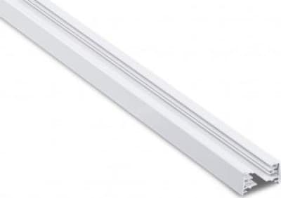 Pinta-asennettava kisko TRACK 1LINE 2m WH AZ4732 Azzardo
