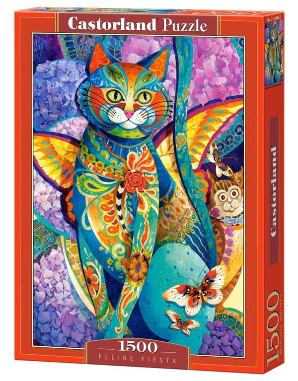 Palapeli 1500 Kissa-fiesta CASTOR