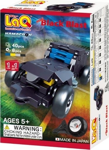 Mini Black Blast pedagogiska byggklossar
