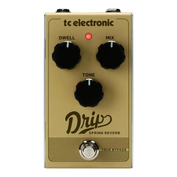TC Electronic Drip Spring Reverb -jousikaiun efektityyppi kaiku