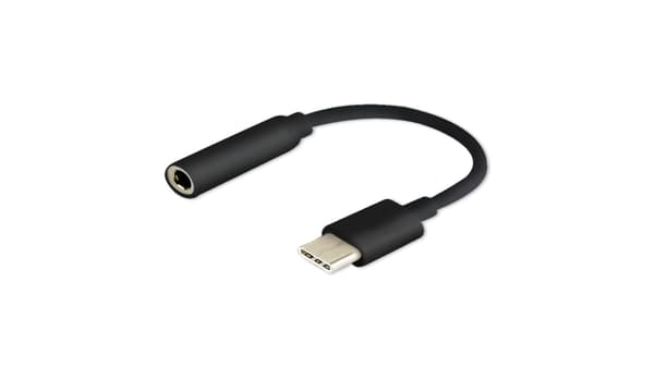 SAVIO AK-35/B - USB-C til hovedtelefon