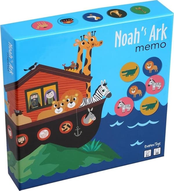 Minnesspel för barn Noaks Ark