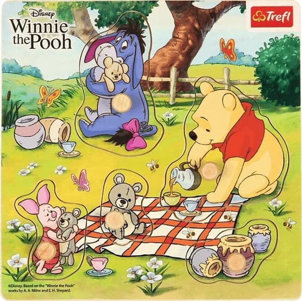 Mini puupalapeli - Nalle Puh TREFL