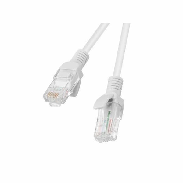 Patchkabel Lanberg UTP cat.5e 30m grå fluke bestået