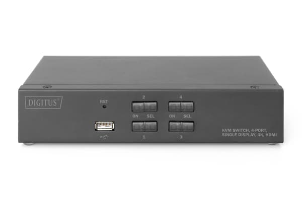 DIGITUS KVM-Switch DS-12880 - 4 porte