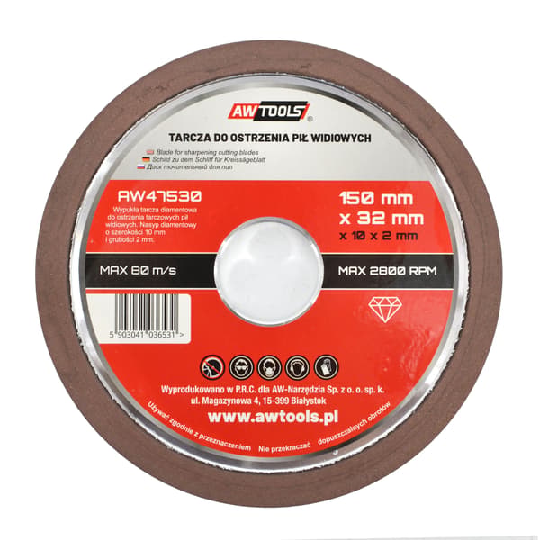 AWTOOLS WIDIUM SAVSLIBESKIVE 150mm