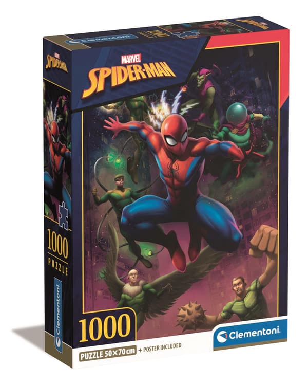 1000 Kompakti Hämähäkkimies Palapeli