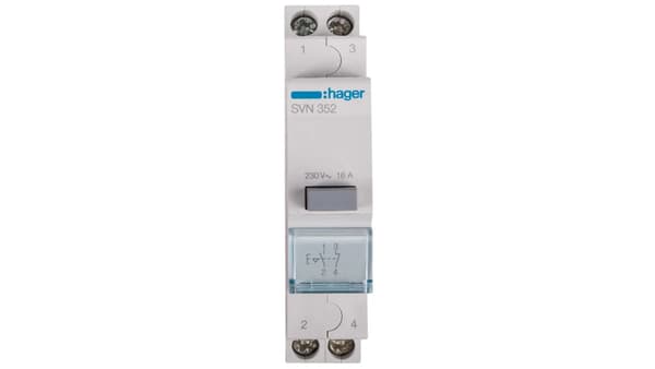 Kontrolknap 1NO+1NC 230VAC SVN352