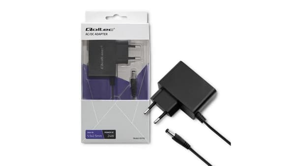 Qoltec strømforsyningsadapter - DC jac