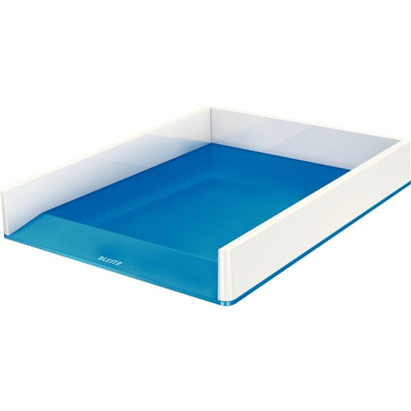 Staples LEITZ Dokumentomslag WOW hvid/metallic blå