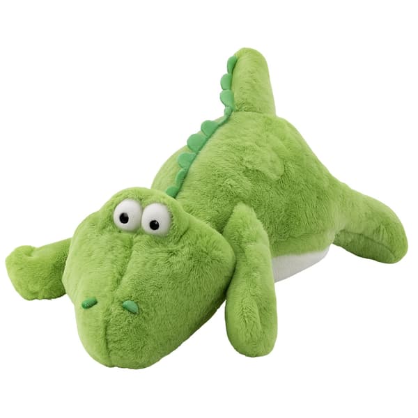 Plysdyr Krokodille Kæledyr Lysegrøn 42cm