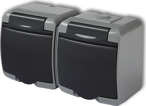 Karlik JUNIOR Dobbeltstik med/u (grafitklap) ask/grafit 30GHe-2p