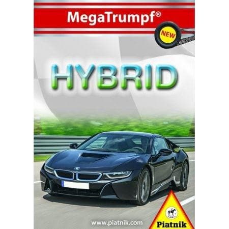 Kvartettkort \"Hybridbilar\" PIATNIK