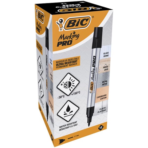 Bic Permanent Marker BiC Marking Pro sort