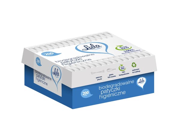 LULA Bionedbrydelige hygiejnepinde 1pk. - 200 stk.