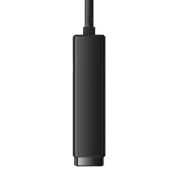 Baseus Network Adapter Lite Series Ethernet-sovitin Type-C–RJ-45, 1 Gbps musta (WKQX000301)