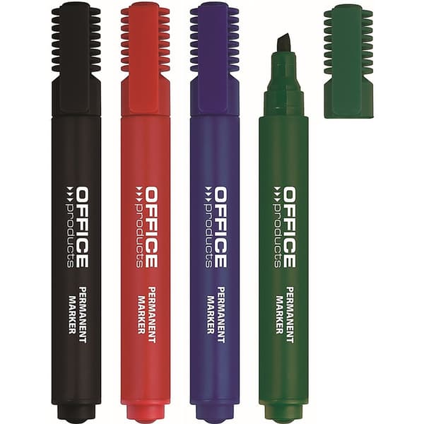 Kontorprodukter Permanent Marker s, 1-5mm (streg), grøn