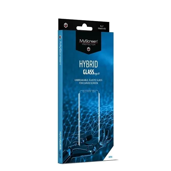 MyScreen Protector MS HybridGlass Edge 3D iPhone 7/8 Plus svart/svart