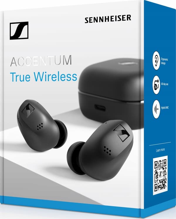 Sennheiser Accentum Wireless In-Ear TWS Hörlurar Svarta EU