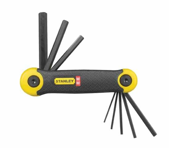 Stanley Hex Multifunktionel Unbrakonøgle Sæt 1,5-8mm 8stk (69-264)
