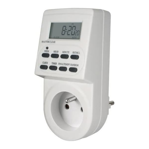 Strømstik Brennenstuhl Timer 230 V