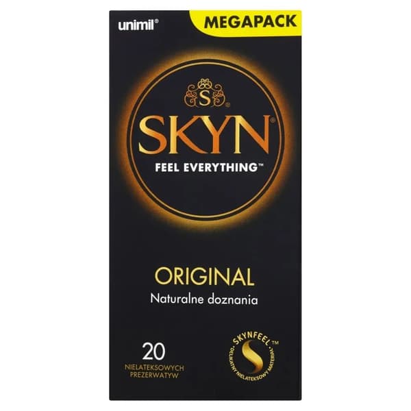 UNIMIL Kondomer Skyn Feel Everything Original 20 stk
