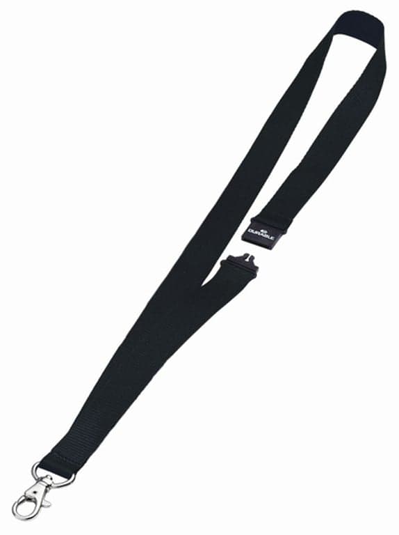Staples DURABLE Band \"20\" för märken, karbinhake, svart, 10 stycken