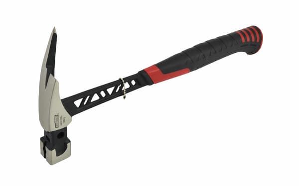 AWTOOLS TØMRERHAMMER 600g MONOBLOCK ANTIVIBE BLACK LINE
