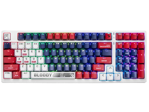 A4Tech Rød switch tastatur (MB_A4TKLA47390)