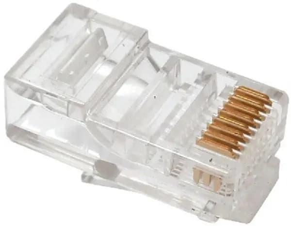 Solarix SOLARIX KRJ45/5-100 Solarix modulstik 8p8c Cat5e implementering UTP reb/100 stk.