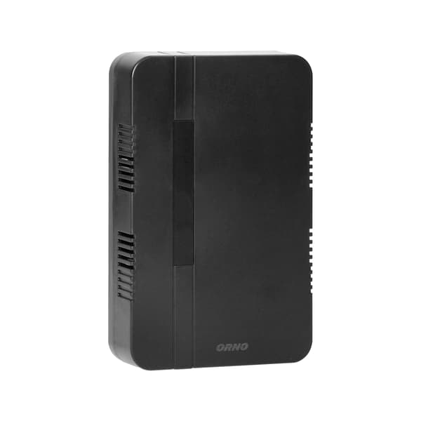 Elektromekanisk klokke, to-tonet BREVIS MAXI AC, 230V, sort