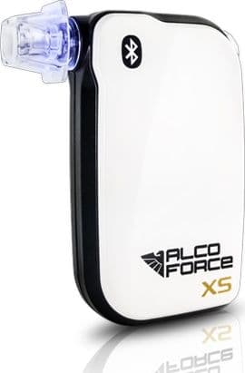 ALCOFORCE elektrokemisk alkometer XS hvid