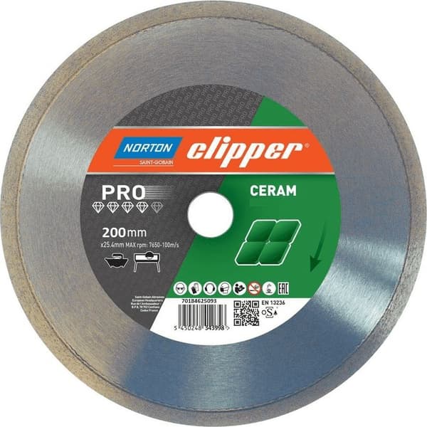 NORTON SHIELD D.FULL 200mm CLIPPER