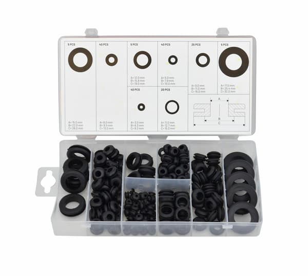 AWTOOLS KUMITIIVISTEET 180kpl LAJITELMA