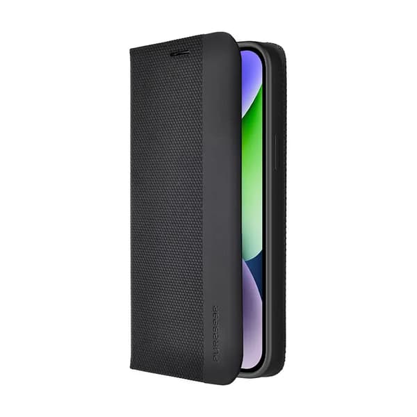 PureGear WALLET Series - Flip Cover til iPhone 14 Plus (sort)