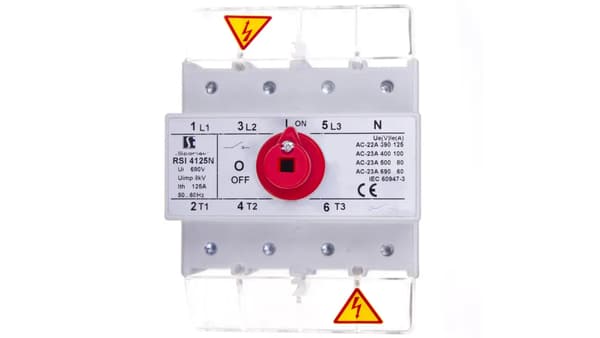 Spamel Isolation Fordeler 4P 125A (RSI-4125NW01)