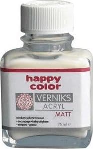 Akryllack 75ml transparent. MATT HAPPY COLOR