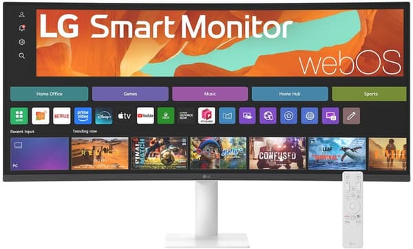 Näyttö LG 34U601SA-W Smart