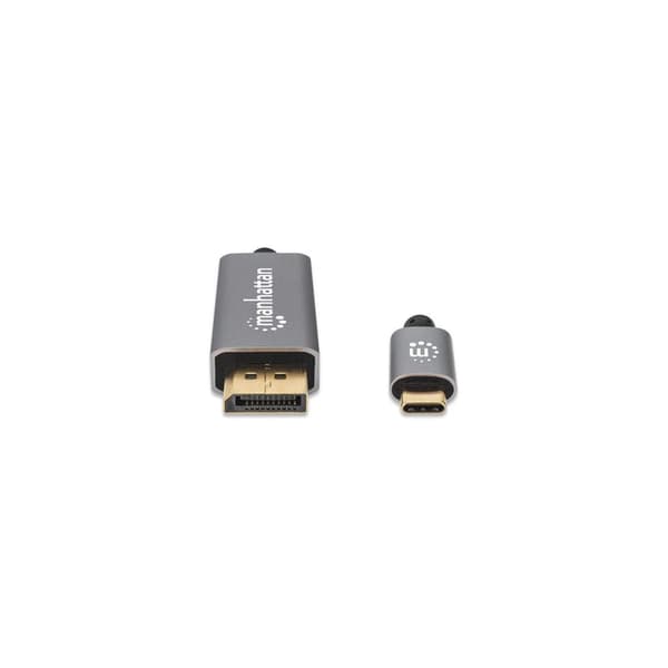 MANHATTAN 8K @60Hz USB-C till DisplayPort 1.4 adapterkabel 3m