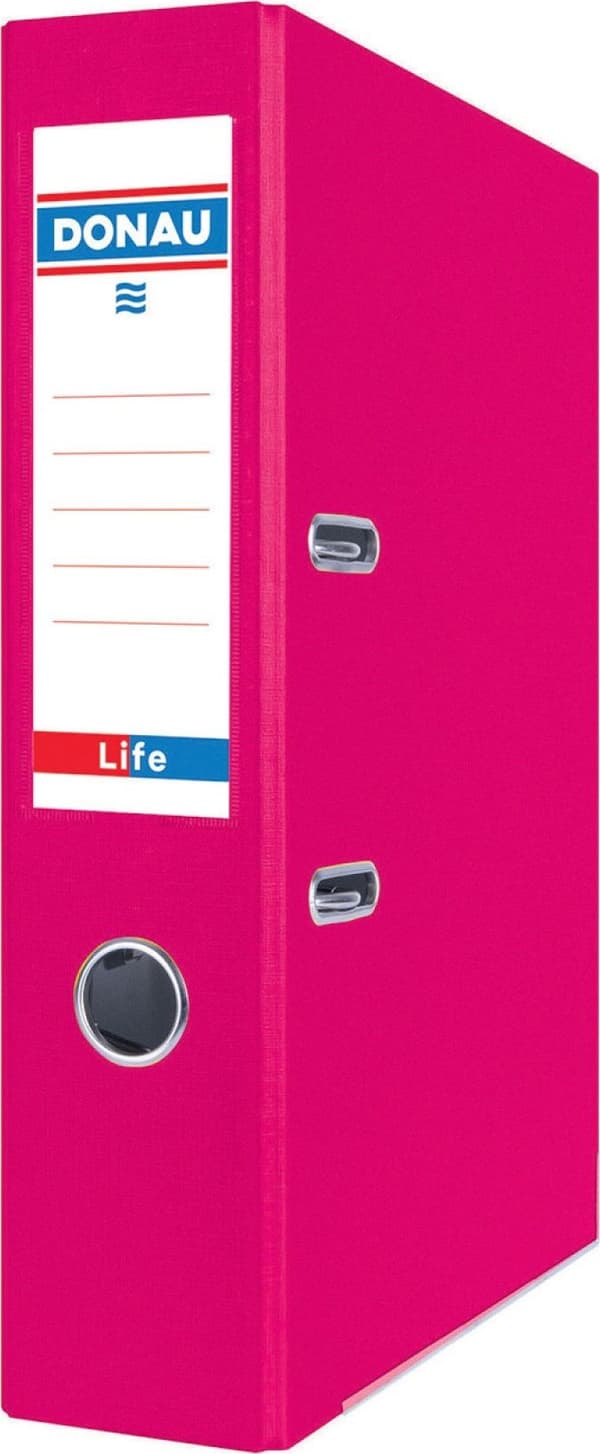Donau Life 2-ringpärm A4 75mm rosa (3969001PL-30)