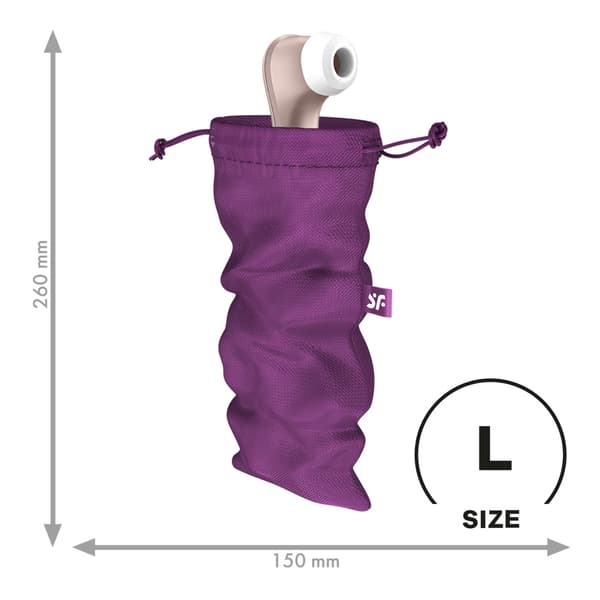 Satisfyer_Treasure Bag Opbevaringspose L Violet