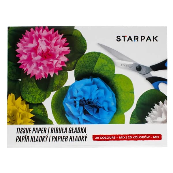 Bibula foldeportefølje 20 farver (10 stk)