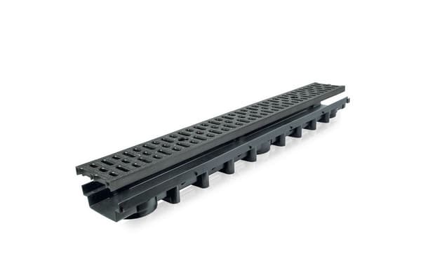 1000*63 KANALSYSTEM MED TRELLIS PP LINJE A15 SORT