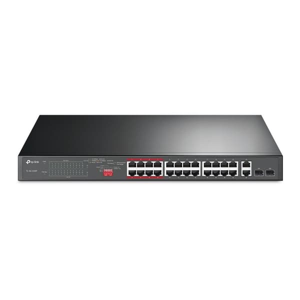 TP-Link TL-SL1226P - switch - 26 portar - ohanterad - rackmonterbar