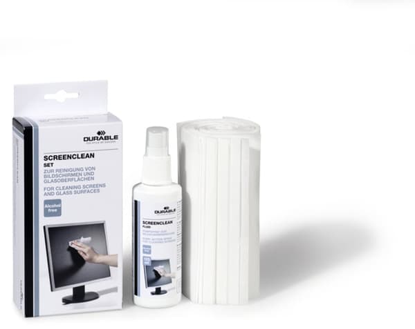 DURABLE SCREENCLEAN SET näytönpuhdistussarja