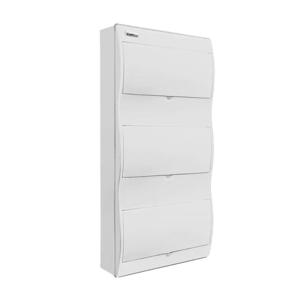 Ytmonterad modulär kopplingsutrustning 3x12 IP40 RN-36/B Wave (N+PE) 7.16