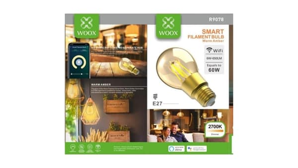 WOOX Smart Smart Filament GlÃ¼hbirne,
