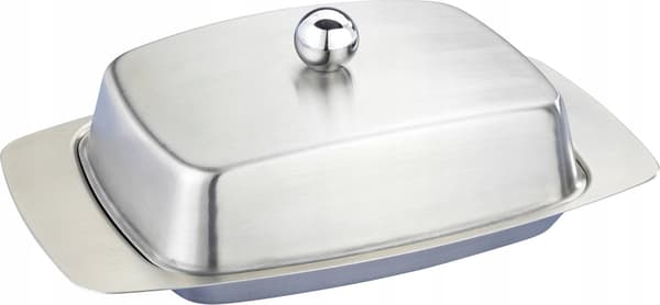 Maximex Smör Rostfritt Stål Smör, 17.5 x 7 x 10.5 cm