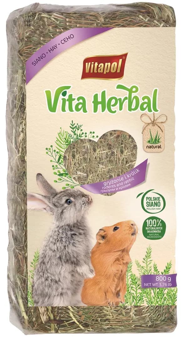 VITAPOL Hø til gnavere 800g
