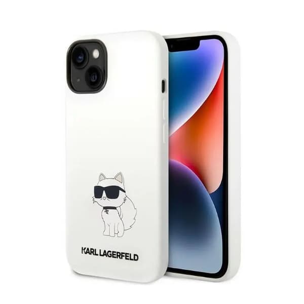 Karl Lagerfeld KLHCP14MSNCHBCH etui til iPhone 14 Plus 6,7\" hårdt etui Silikone Choupette